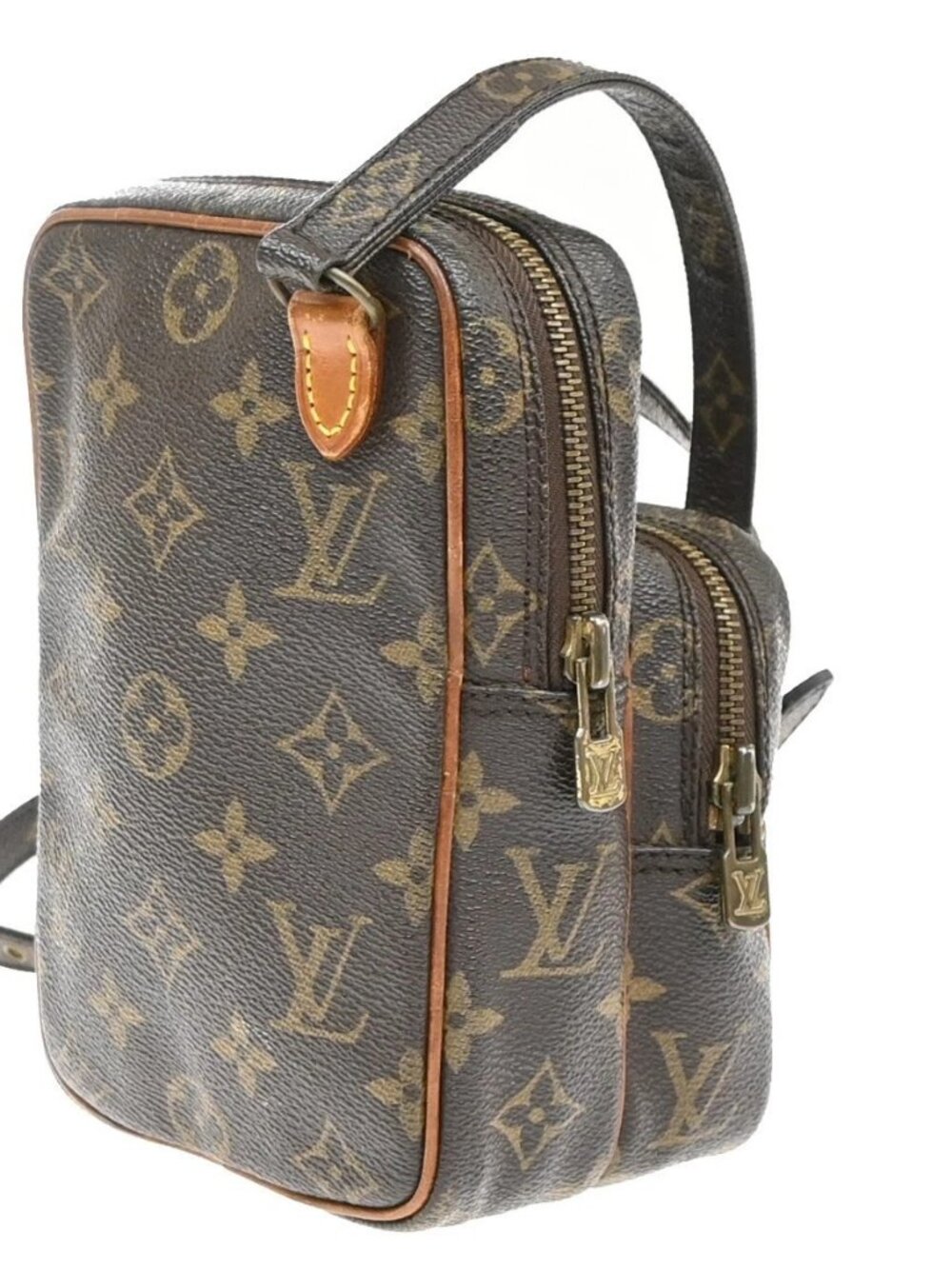 LOUIS VUITTON Mini Amazon Shoulder Bag Monogram Leather Brown M45238 32KP610 - Picture 3 of 15
